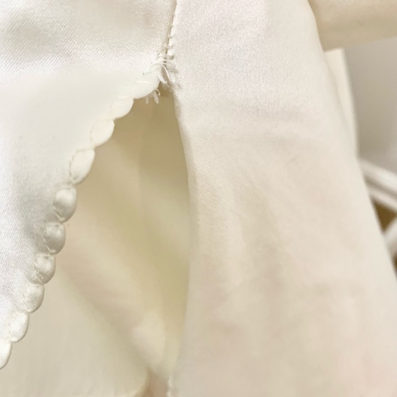 Vintage Natori Floral Embroidered Half Slip Skirt L - FITS LIKE M 6/8/10 - Picture 5 of 10